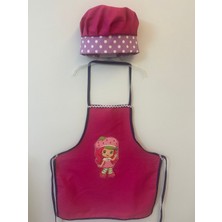 HM Polisaj Kız Çocuk Aşcı Önlük Şapka Takımı