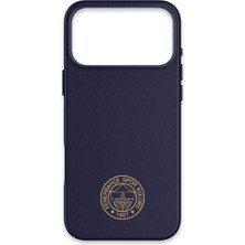 iPhone 17 Pro Max Uyumlu Fenerbahçe Gold Arma Deri Magsafe Lisanslı Telefon Kılıfı