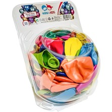 İsmiyle Al STR-117 Metalik Karışık Renk 100LÜ Balon