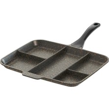 Alevra 5 Gözlü Granit Tava