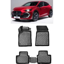 Rizline Renaut Clio 6 2025 Sonrası Uyumlu 3D Havuzlu Paspas