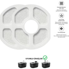 STAYPURE Aktif Karbon Yedek Filtre 2 Adet (KPF-10555 Su Pınarı Uyumlu)