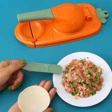 İsmiyle Al Havuç Tasarımlı Şık  Pratik  Börek Mantı Hamuru Presleme  Börek Yapma Kalıbı