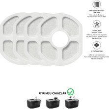 STAYPURE Aktif Karbon Yedek Filtre 4 Adet (KPF-10555 Su Pınarı Uyumlu)
