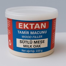 mobilyap Ahşap Mobilya Parke Tamir Dolgu Macunu 220 gr - Sütlü Meşe - Çatlak Çizik Giderici Kullanıma Hazır