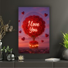 14 Şubat | Sevgililer Günü | Aşk Temalı Dekoratif Cam Tablo