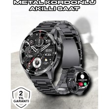 İsmiyle Al Nfc ve Kablosuz Şarjlı Akıllı Saat Ekg, Nabız & Spor Modları ile Ios ve Android Uyumlu