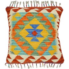 Kilim Co. El Dokuma Afgan Kilim Kırlent Yastık Kılıfı