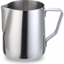 Gümrük Bey 304 Paslanmaz Çelikten Üretilmiş 600 ml Kapasiteli Süt Köpürtme Sürahisi