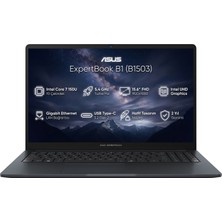 Asus Expertbook B1 Intel Core 7 150U 64GB 4tb SSD 15.6" Fhd Freedos Laptop, Notebook B1503CVA-C78G512B4D 014