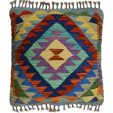 Kilim Co. El Dokuma Afgan Kilim Kırlent Yastık Kılıfı