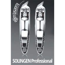 İsmiyle Al Eğimli Tırnak Makası 2 Li Set Solingen Profesyonel