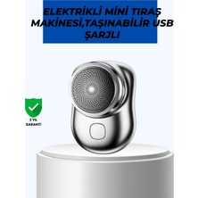 İsmiyle Al Mikro Titreşim Motorlu, Düşük Sesli, USB Girişli Tıraş Makinesi
