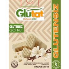 Glutat Glutensiz Vanilyalı Gofret 100 gr