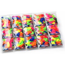 Nasyonel Toys Renkli Su Balonu 24’lü Paket | Karışık Neon Renkler | Yaz Eğlencesi | Dayanıklı Lateks Balon