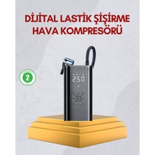 İsmiyle Al Kablosuz Kullanımlı Dijital Kontrollü Taşınabilir Şişirme Cihazı