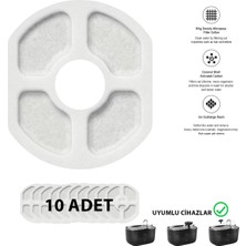 STAYPURE Aktif Karbon Yedek Filtre 10 Adet (KPF-10555 Su Pınarı Uyumlu)