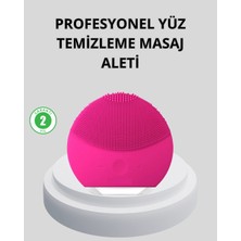 İsmiyle Al Şarjlı Su Geçirmez Yüz Temizleme ve Masaj Aleti – 3 Fonksiyonlu
