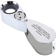 Skygo Kontrol Için Özel Kutulu Metal Işıklı Lup 40X25