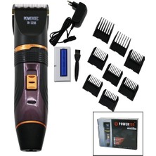 İsmiyle Al Saç Sakal Kesme Traş Makine Çift Batarya - Tarak Ayarı - Fiş Şarjlı - 2 Kademe Hız TR-3200 (