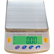 İsmiyle Al Diamond Dijital Göstergeli Profesyonel Hassas Kuyumcu Terazi NVZ-1978 DJ602A (3 Kg-0.01)