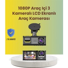 İsmiyle Al Ta-01 2.0 Inç Ekranlı 3 Kanallı Araç Kamerası