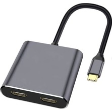 Skygo ZR654 Type-C 4 In 1 Çift Hdmı