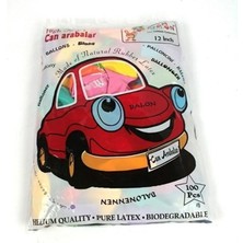 Nasyonel Toys Baskılı Balon 100’LÜ | Renkli Lateks Balon | Çocuk Partisi & Doğum Günü Süslemesi | 12 Inç