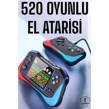İsmiyle Al Gamepad Joystick Nostalji 500 Oyunlu 2 Li Atari Gamebox Oyun Konsolu Sup Atari