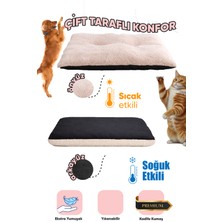 MİNDERX Çift Taraflı Yıkanabilir Kedi Ve Köpek Yatağı Ve Yer Minderi