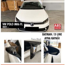 Tuning Vadisi Polo Mk6.5 Fl Batman Yarasa Ayna Kapağı Piano Black / 2021 Sonrası