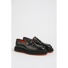 Faruk Balkanas James Model Hakiki Açma Deri Eva Taban Casual Ayakkabı