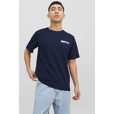 Jack & Jones Jack&jones 12233999 Erkek Tshirt - Lacivert