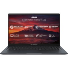 Asus Expertbook B1 Intel Core 5 120U 24GB 512GB SSD 15.6" Fhd Freedos Laptop, Notebook B1503CVA-C58G512B4D 002