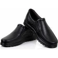 M002 Deri Kauçuk Taban Kışlık Ayakkabı Günlük