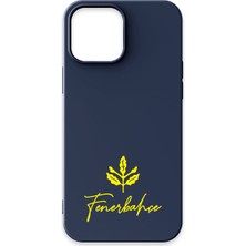 iPhone 13 Pro Max Uyumlu Fenerbahçe Palamut Lacivert Silikon Lisanslı Telefon Kılıfı