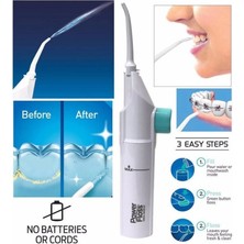 İsmiyle Al Portatif Tasarım Power Floss Mekanik Diş ve Ağız Temizleme Aleti