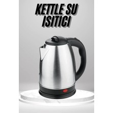 İsmiyle Al Su Isıtıcı 220 - 240 V Paslanmaz Çelik Kettle Uzun Ömürlü 2000 Watt