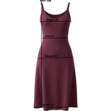 2'li Kadın Tropik Kırmızı Desenli Yazlık V Yakalı Keten Elbise ve Polyester Krep Askılı Bordo Elbise