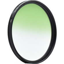 Dhd 72MM Gradual Degrade Kademeli Green Yeşil Efekt Filtre