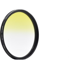 Dhd 72MM Gradual Degrade Kademeli Yellow Sarı Efekt Filtre