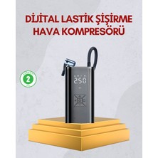 İsmiyle Al Kablosuz Kullanımlı Dijital Kontrollü Taşınabilir Şişirme Cihazı