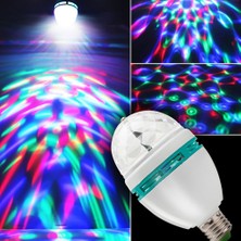 Skygo Renkli Disko Lambası Duy ve Prize Takılan BM-553