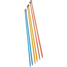 Argesco Mühendislik Metalize Kısa Şiş 25 cm 2,5 Numara (Renk Stoğa Göre)