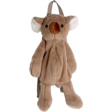 İsmiyle Al Koala Peluş Çanta Kahve