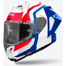 Airoh Gp 800 Competıtıon Mavi-Kırmızı Parlak Motosiklet Kaskı