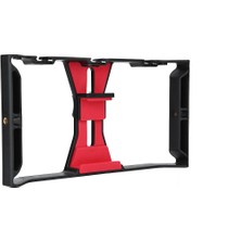 Tianya Tüm Telefonlar ile Uyumlu U Hand Rig Cage Kafes Stabilizer Samsung , Xiaomi , Iphone , Huawei Vb.