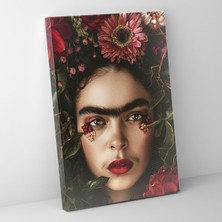 Popcas  Frida Kahlo Tarzı Duvar Dekorasyonu - Duvar Dekorasyonu Ev Dekorasyonu Duvar Sanatı