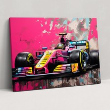 Popcas  Formula 1 Duvar Dekorasyonu - Motorsporları Şehir Elemanları Duvar Sanatı