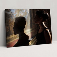 Popcas  Caravaggio Tarzı Dekoratif Tablo Kanvas Duvar Sanatı